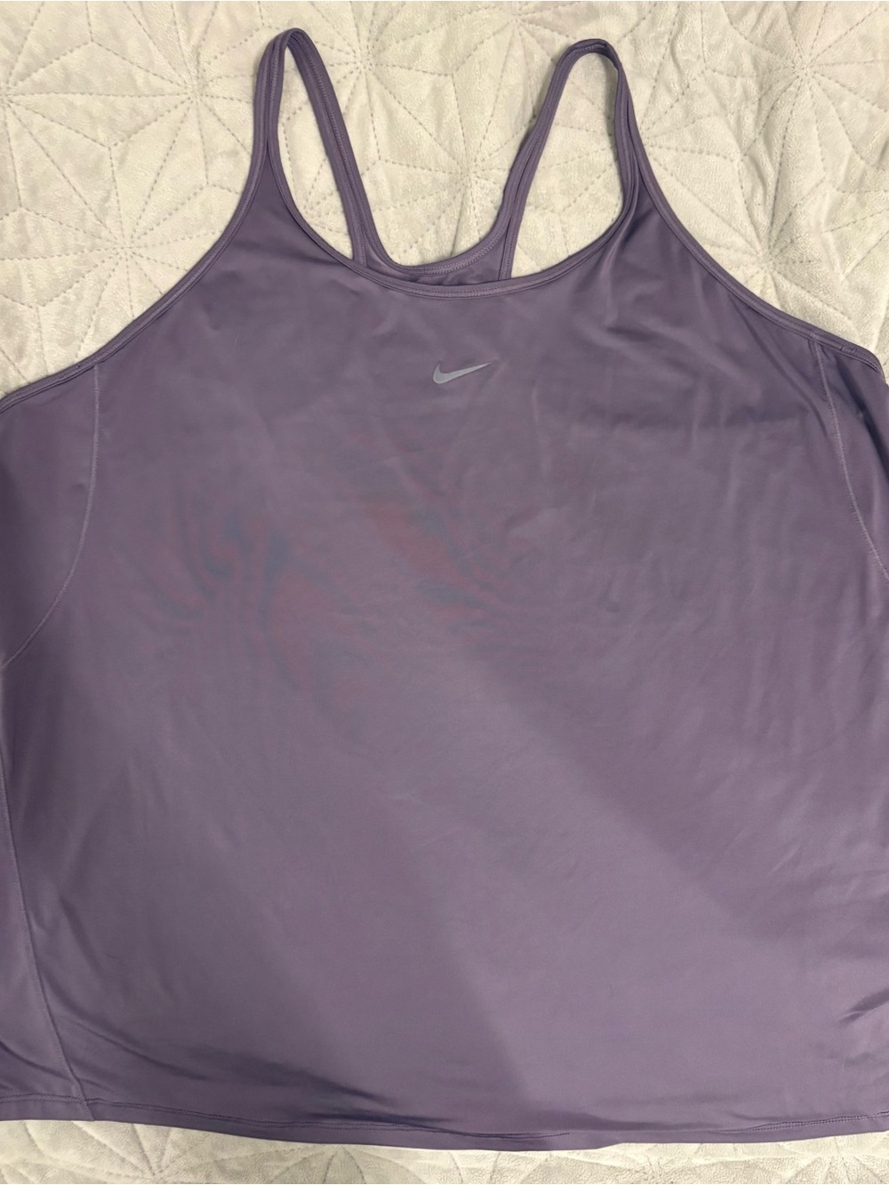 Nike Gray Racerback Athletic Tank Top - Picture 5 of 8